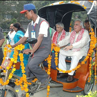 The Soleckshaw was launched in Delhi last year