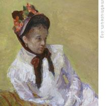 Mary Cassatt's portrait of herself