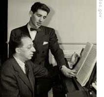 Aaron Copland and Leonard Bernstein